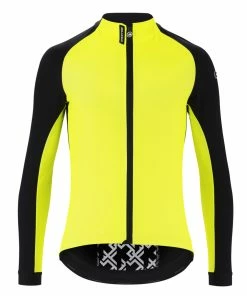 Assos - Mille 3/3 GT Winter Jacket Evo - Men's - Fluo Yellow - 2023 -Assos Sales Store 11.30.363.32 MILLE GT Winter Jacket EVO Fluo Yellow fronte 18498.1670589207
