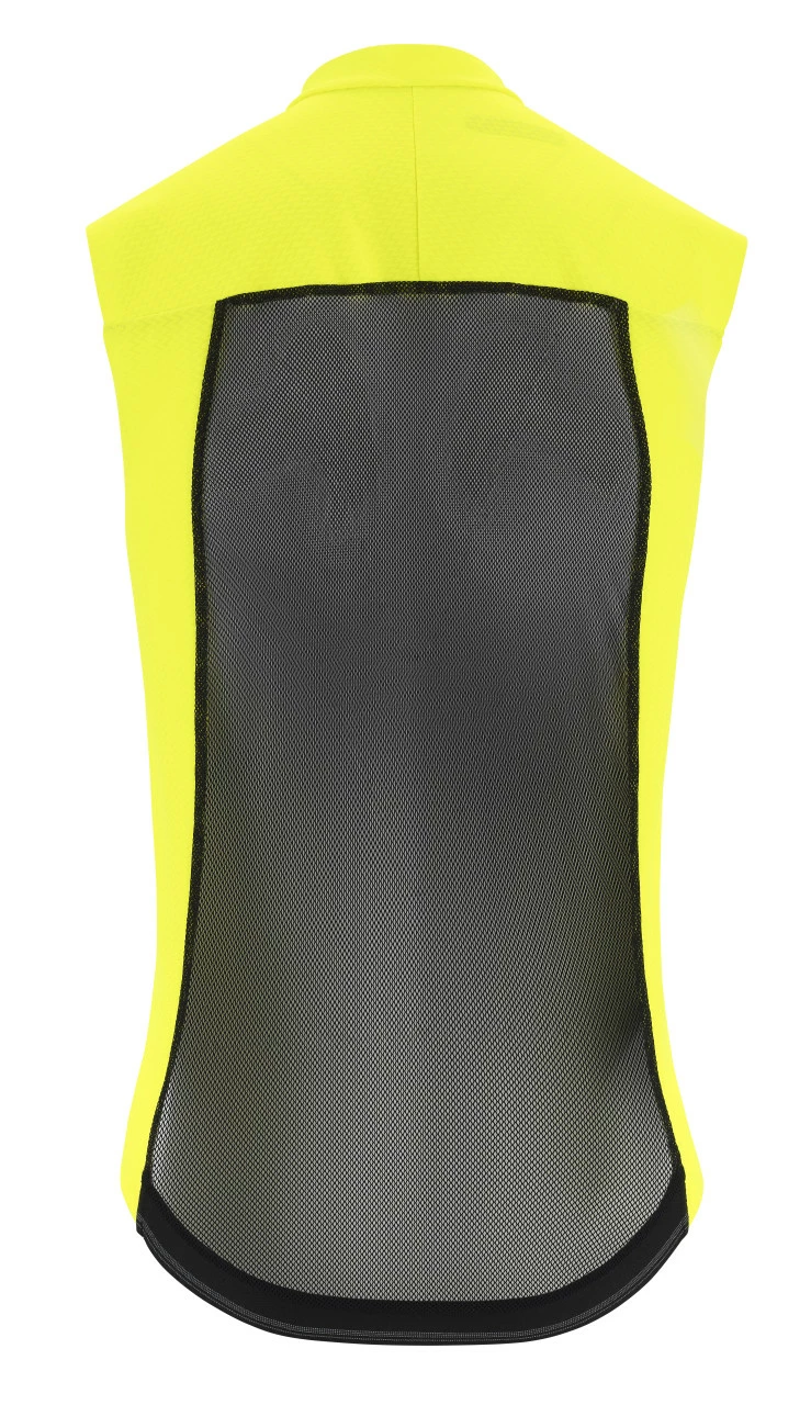 Assos - Mille GTS 2/3 Spring Fall Vest C2 - Men's - Fluo Yellow - 2023 4 Assos - Mille GTS 2/3 Spring Fall Vest C2 - Men's - Fluo Yellow - 2023 - Image 4