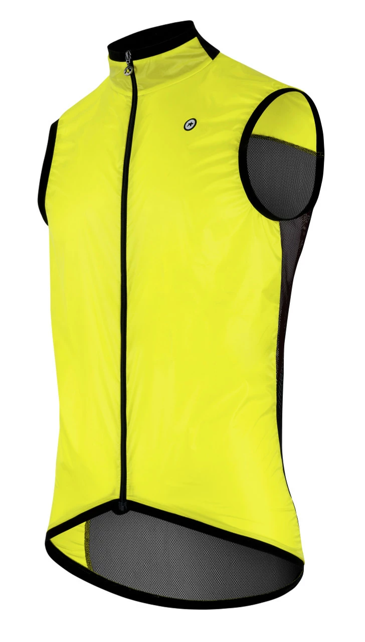 Assos - Mille GT Wind Vest C2 - Men's - Optic Yellow - 2023 2 Assos - Mille GT Wind Vest C2 - Men's - Optic Yellow - 2023 - Image 2