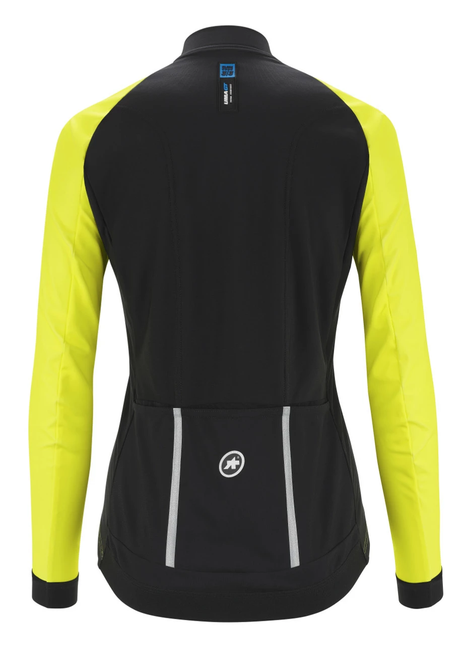 Assos - Uma GT Winter Jacket Evo - Women's - Fluo Yellow - 2023 2 Assos - Uma GT Winter Jacket Evo - Women's - Fluo Yellow - 2023 - Image 2