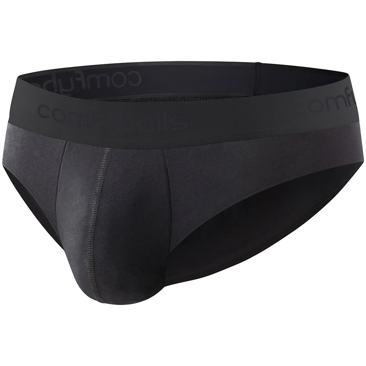 Comfyballs - Men's Performance Briefs (2-Pack) - Pitch Black 1 Comfyballs - Men's Performance Briefs (2-Pack) - Pitch Black
