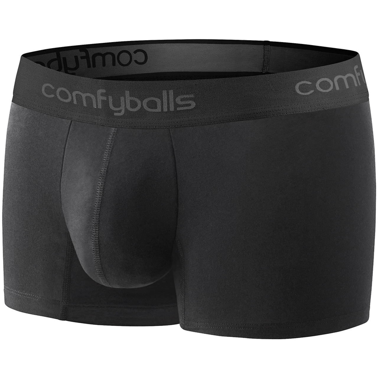 Comfyballs - Wood Regular Boxer - Men's - Pitch Black 1 Comfyballs - Wood Regular Boxer - Men's - Pitch Black