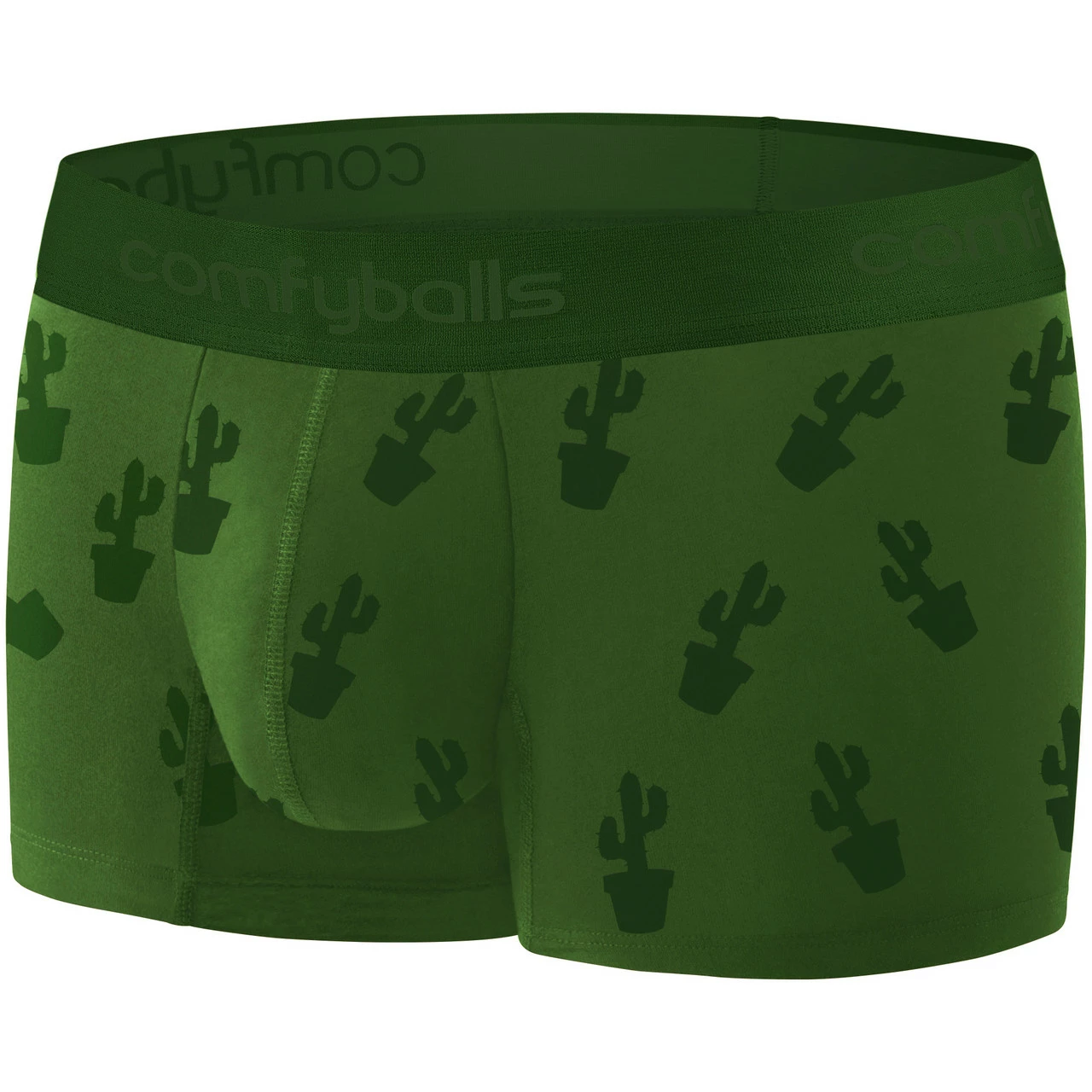 Comfyballs - Wood Regular Boxer - Men's - Cactus 1 Comfyballs - Wood Regular Boxer - Men's - Cactus
