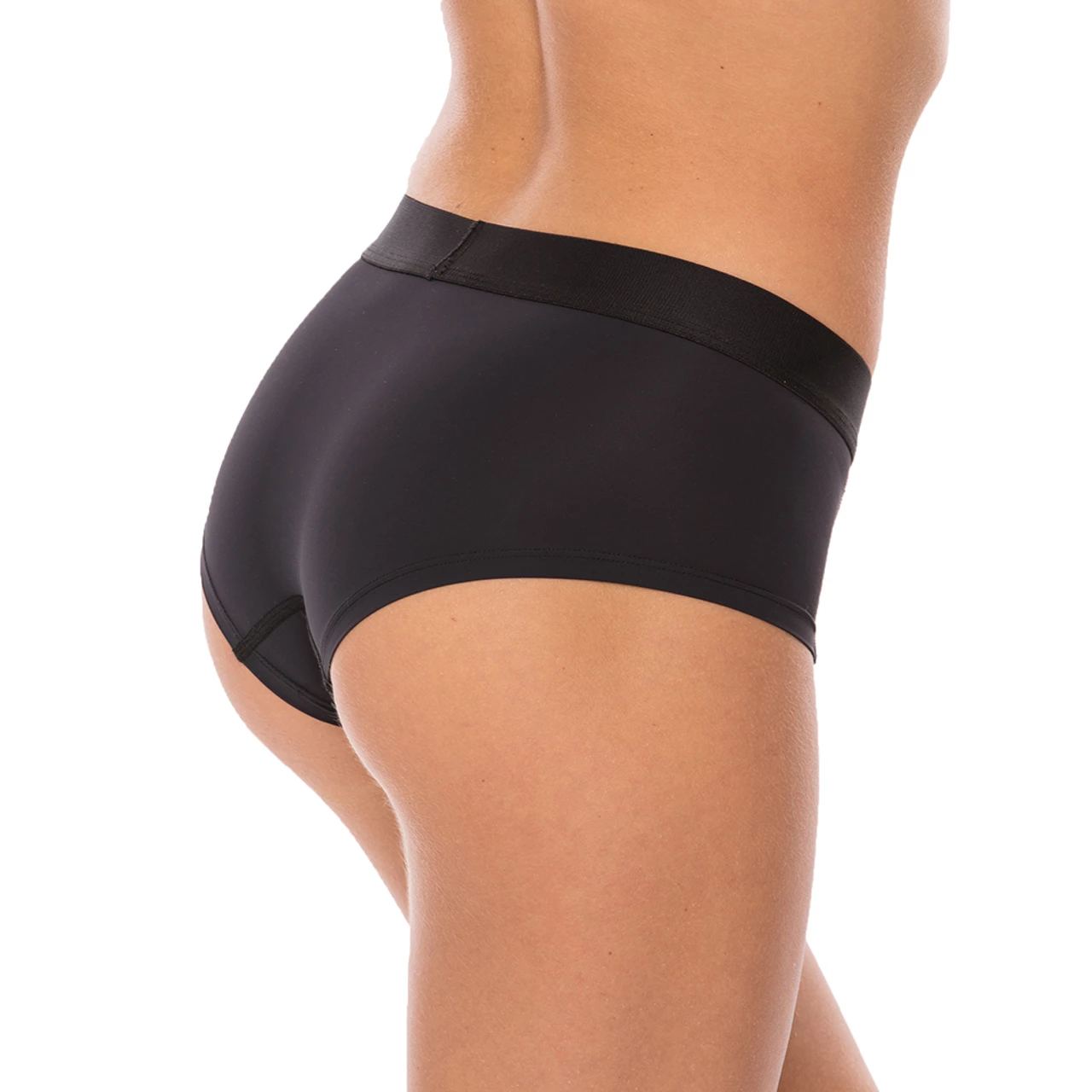 Comfyballs - Women's Performance Hipster - Pitch Black 1 Comfyballs - Women's Performance Hipster - Pitch Black