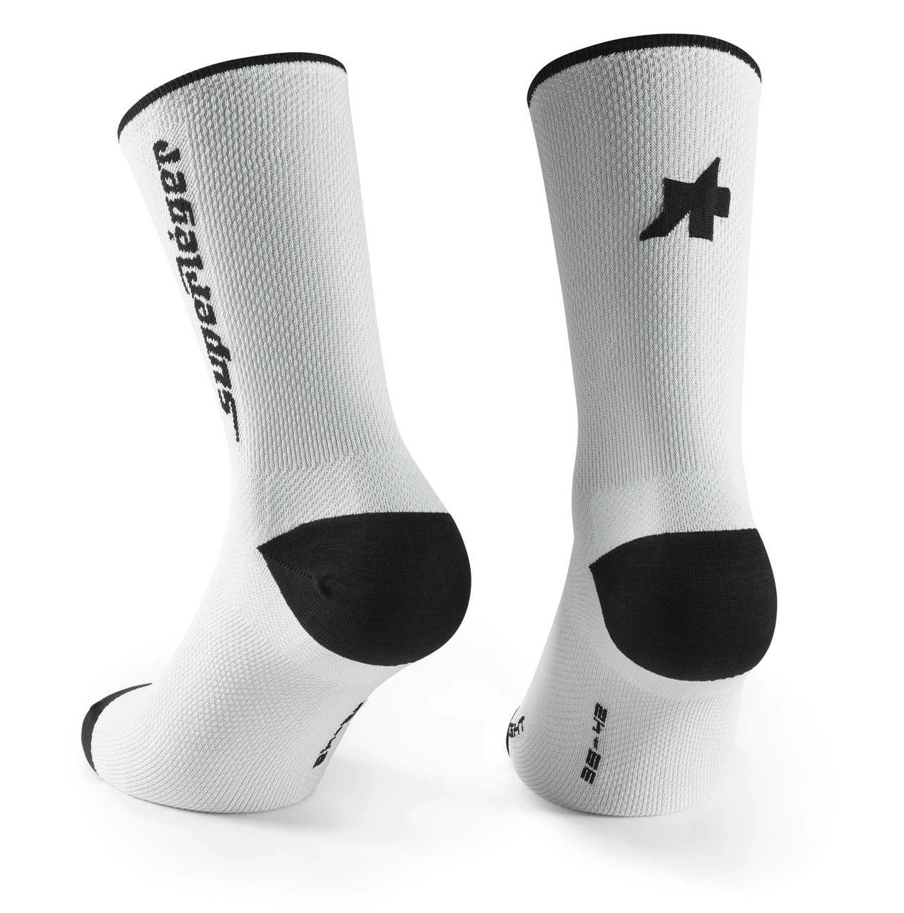 Assos - RS Socks Superleger - Unisex - Holy White - 2023 2 Assos - RS Socks Superleger - Unisex - Holy White - 2023 - Image 2