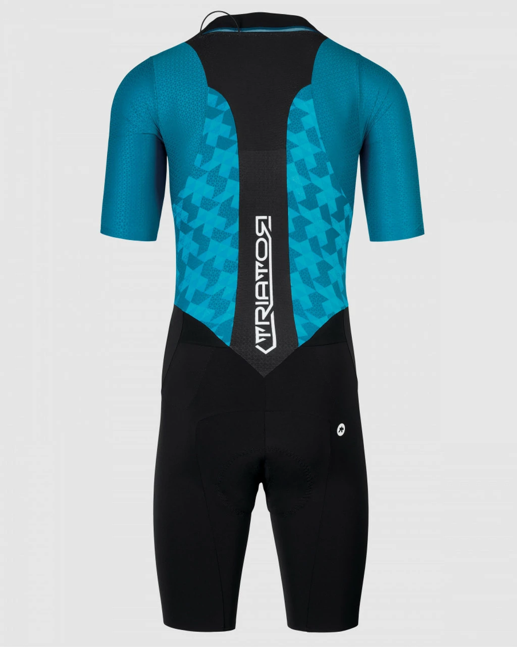 Assos - TRIATOR Men's Short-Sleeve Speedsuit - Adamant Blue - 2023 2 Assos - TRIATOR Men's Short-Sleeve Speedsuit - Adamant Blue - 2023 - Image 2