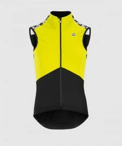 Assos - MILLE GT Spring Fall Airblock Vest - Men's - Fluo Yellow