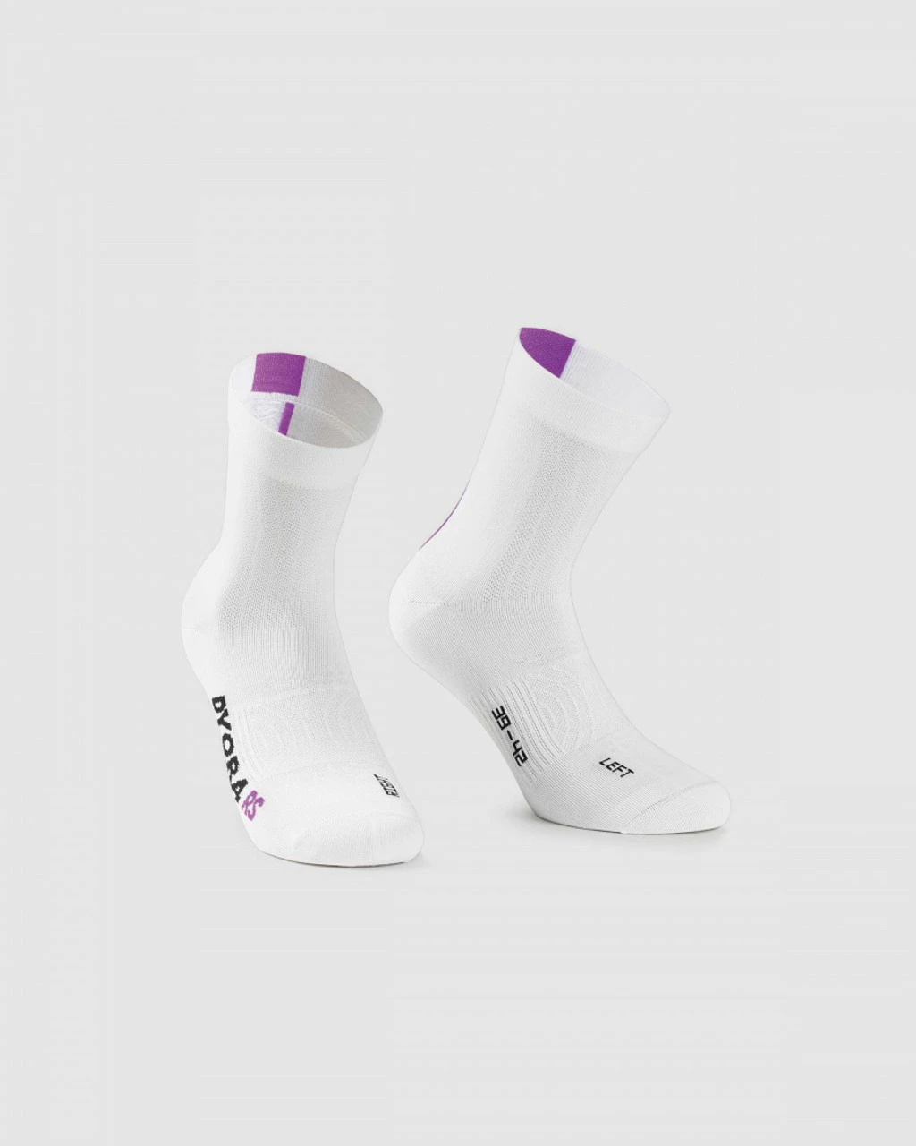Assos - Dyora Rs Socks - Women's - White Violet 1 Assos - Dyora Rs Socks - Women's - White Violet