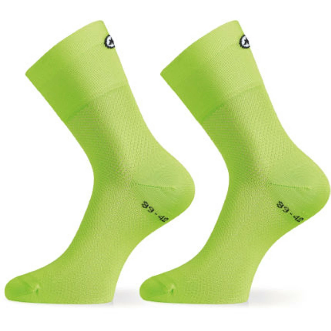 Assos - Assosoires GT Socks - Unisex - Visibility Green 1 Assos - Assosoires GT Socks - Unisex - Visibility Green