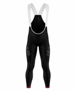HUUB - Men's Core 2 Thermal Bib Tights - Black/Silver/Red