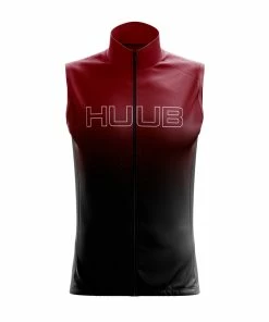 HUUB - Core 2 Elements Men's Gilet - Black/Silver/Red