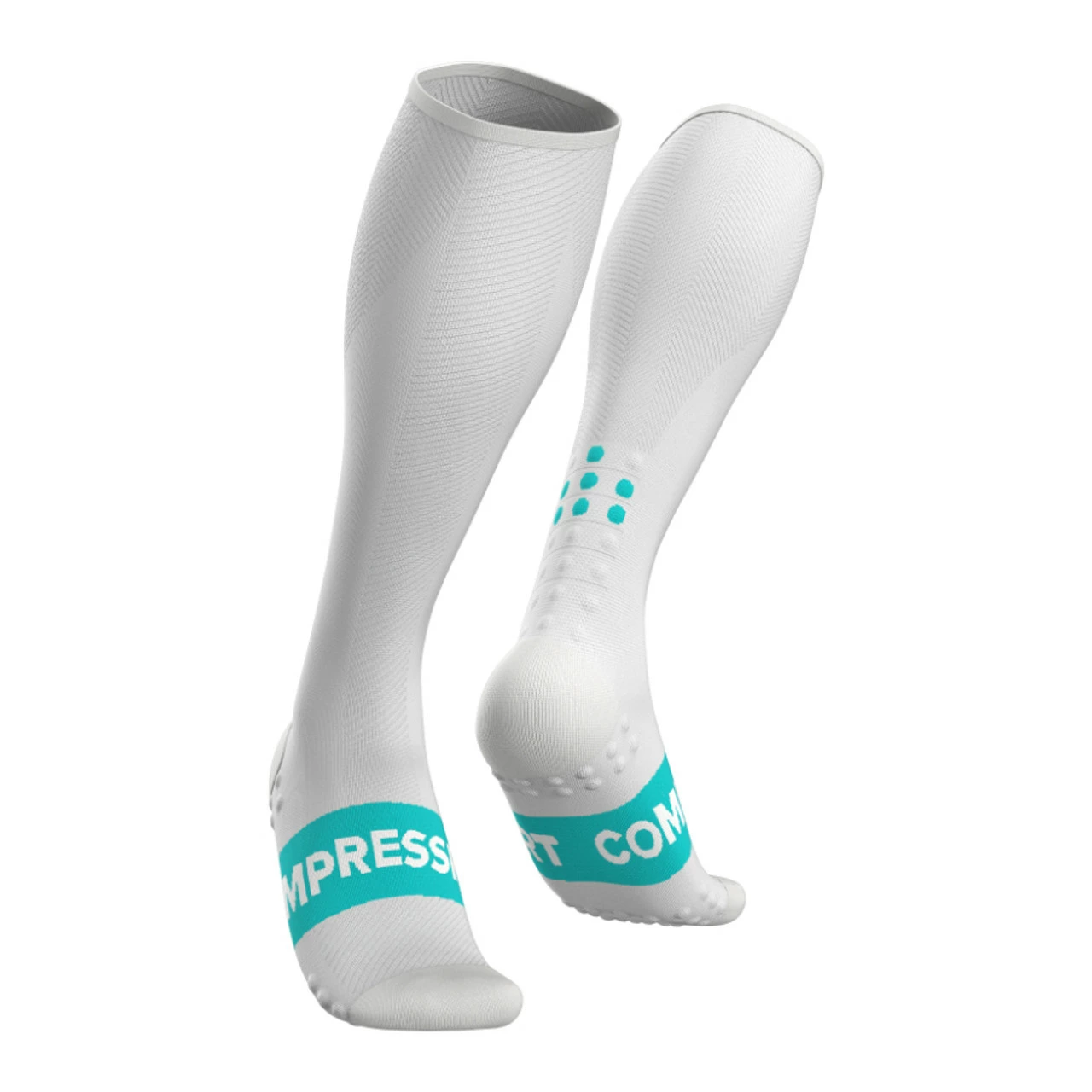 Compressport - Unisex Full Socks Race Oxygen - Black 2 Compressport - Unisex Full Socks Race Oxygen - Black - Image 2