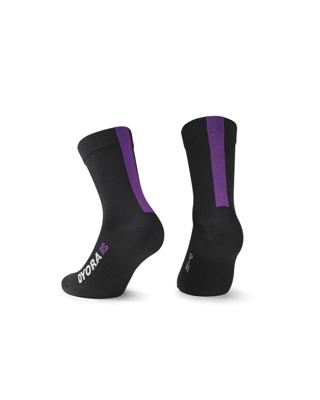 Assos - Dyora RS Unisex Summer Socks - Black Series 2 Assos - Dyora RS Unisex Summer Socks - Black Series - Image 2