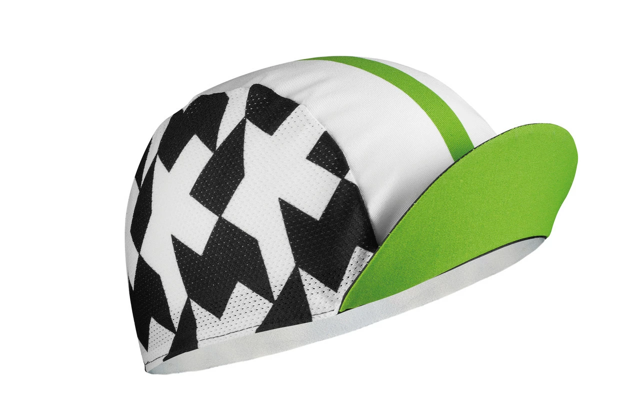 Assos - Equipe RS Cap - Unisex - Data Green 1 Assos - Equipe RS Cap - Unisex - Data Green