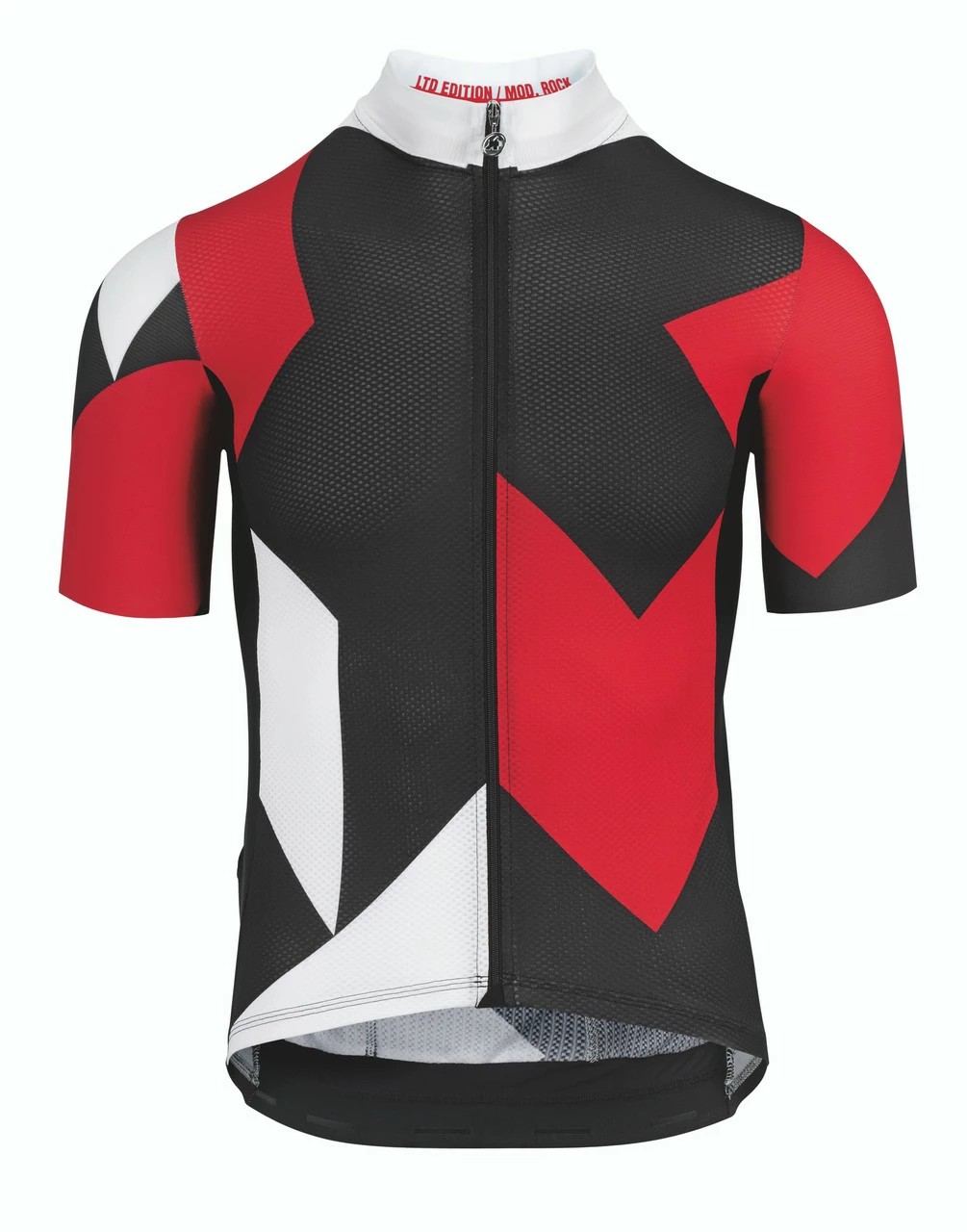 Assos - Men's Fastlane Rock Short-Sleeved Jersey - National Red 1 Assos - Men's Fastlane Rock Short-Sleeved Jersey - National Red