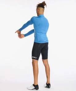 2XU - Aero Cycle Long Sleeve Jersey - Men's - Starling/White Reflective 21 2XU - Aero Cycle Long Sleeve Jersey - Men's - Starling/White Reflective -Assos Sales Store MC6648a SRL WRF 06 17119.1645200873