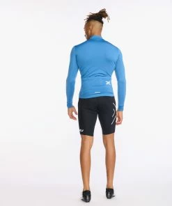 2XU - Aero Cycle Long Sleeve Jersey - Men's - Starling/White Reflective 22 2XU - Aero Cycle Long Sleeve Jersey - Men's - Starling/White Reflective -Assos Sales Store MC6648a SRL WRF 07 10489.1645200873