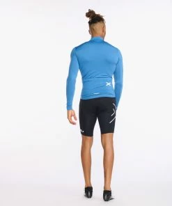 2XU - Aero Cycle Long Sleeve Jersey - Men's - Starling/White Reflective 26 2XU - Aero Cycle Long Sleeve Jersey - Men's - Starling/White Reflective -Assos Sales Store MC6648a SRL WRF 08 02416.1645200873