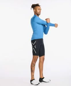 2XU - Aero Cycle Long Sleeve Jersey - Men's - Starling/White Reflective 25 2XU - Aero Cycle Long Sleeve Jersey - Men's - Starling/White Reflective -Assos Sales Store MC6648a SRL WRF 10 07992.1645200873