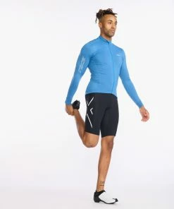 2XU - Aero Cycle Long Sleeve Jersey - Men's - Starling/White Reflective 30 2XU - Aero Cycle Long Sleeve Jersey - Men's - Starling/White Reflective -Assos Sales Store MC6648a SRL WRF 11 02708.1645200873