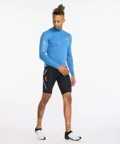 2XU - Aero Cycle Long Sleeve Jersey - Men's - Starling/White Reflective 27 2XU - Aero Cycle Long Sleeve Jersey - Men's - Starling/White Reflective -Assos Sales Store MC6648a SRL WRF 12 29666.1645200873
