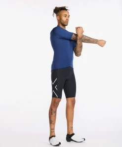 2XU - Aero Cycle Short Sleeve Jersey - Men's - Medieval/White Reflective - 2023 23 2XU - Aero Cycle Short Sleeve Jersey - Men's - Medieval/White Reflective - 2023 -Assos Sales Store MC6649a MED WRF 10 02734.1645201080