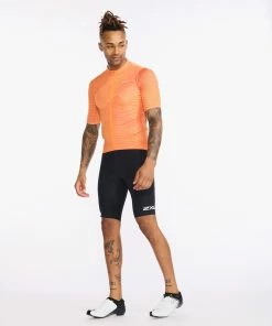 2XU - Aero Cycle Short Sleeve Jersey - Men's - Turmeric/White Reflective 34 2XU - Aero Cycle Short Sleeve Jersey - Men's - Turmeric/White Reflective -Assos Sales Store MC6649a TUR WRF 14 05893.1645201105