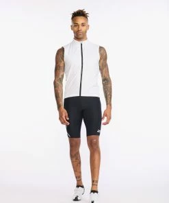 2XU - Aero Cycle Gilet - Men's - White/White Reflective - 2023 31 2XU - Aero Cycle Gilet - Men's - White/White Reflective - 2023 -Assos Sales Store MC6650a WHT WRF 03 38774.1645201184