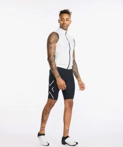 2XU - Aero Cycle Gilet - Men's - White/White Reflective - 2023 35 2XU - Aero Cycle Gilet - Men's - White/White Reflective - 2023 -Assos Sales Store MC6650a WHT WRF 13 11757.1645201184