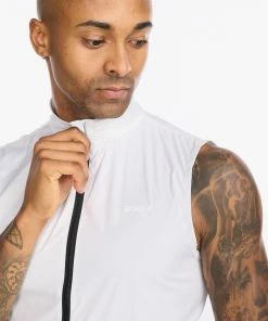 2XU - Aero Cycle Gilet - Men's - White/White Reflective - 2023 42 2XU - Aero Cycle Gilet - Men's - White/White Reflective - 2023 -Assos Sales Store MC6650a WHT WRF 19 09201.1645201184
