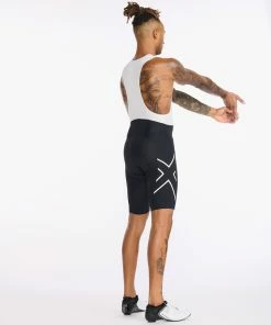 2XU - Aero Cycle Bib Shorts - Men's - Black/White Reflective - 2023 25 2XU - Aero Cycle Bib Shorts - Men's - Black/White Reflective - 2023 -Assos Sales Store MC6651b BLK WRF 09 57691.1648461569