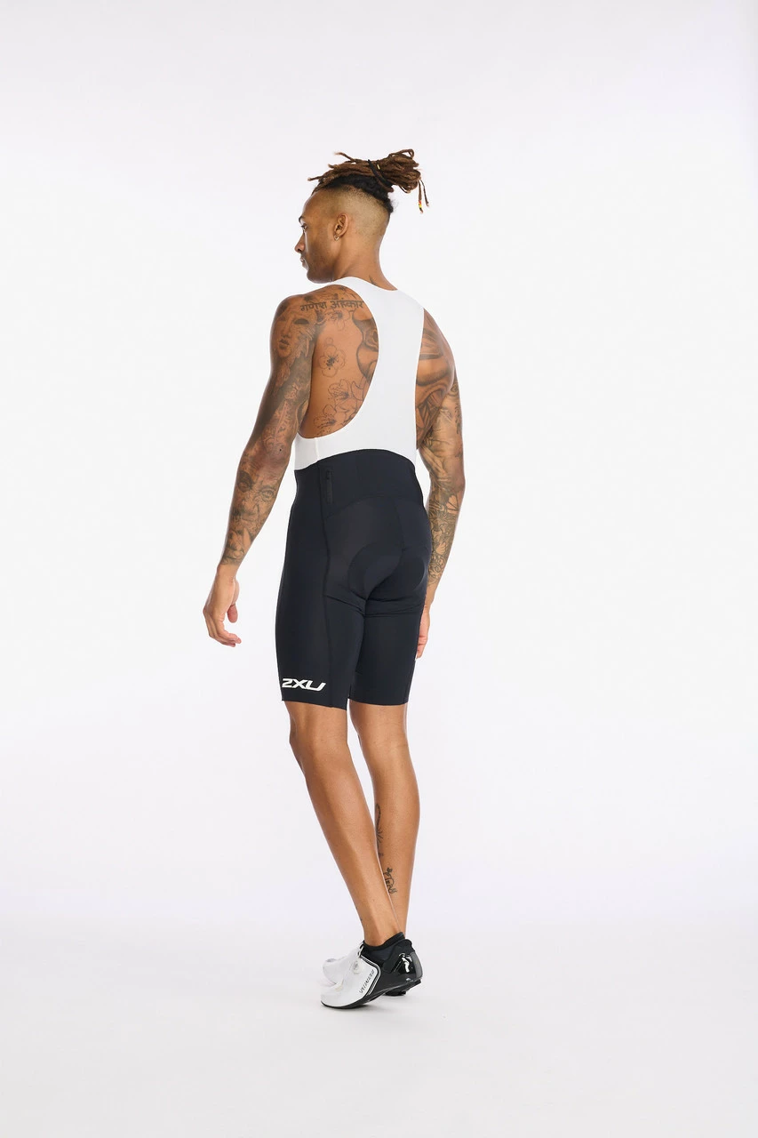 2XU - Aero Cycle Bib Shorts - Men's - Black/White Reflective - 2023 13 2XU - Aero Cycle Bib Shorts - Men's - Black/White Reflective - 2023 - Image 13