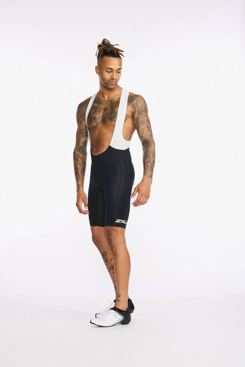 2XU - Aero Cycle Bib Shorts - Men's - Black/White Reflective - 2023 15 2XU - Aero Cycle Bib Shorts - Men's - Black/White Reflective - 2023 - Image 15