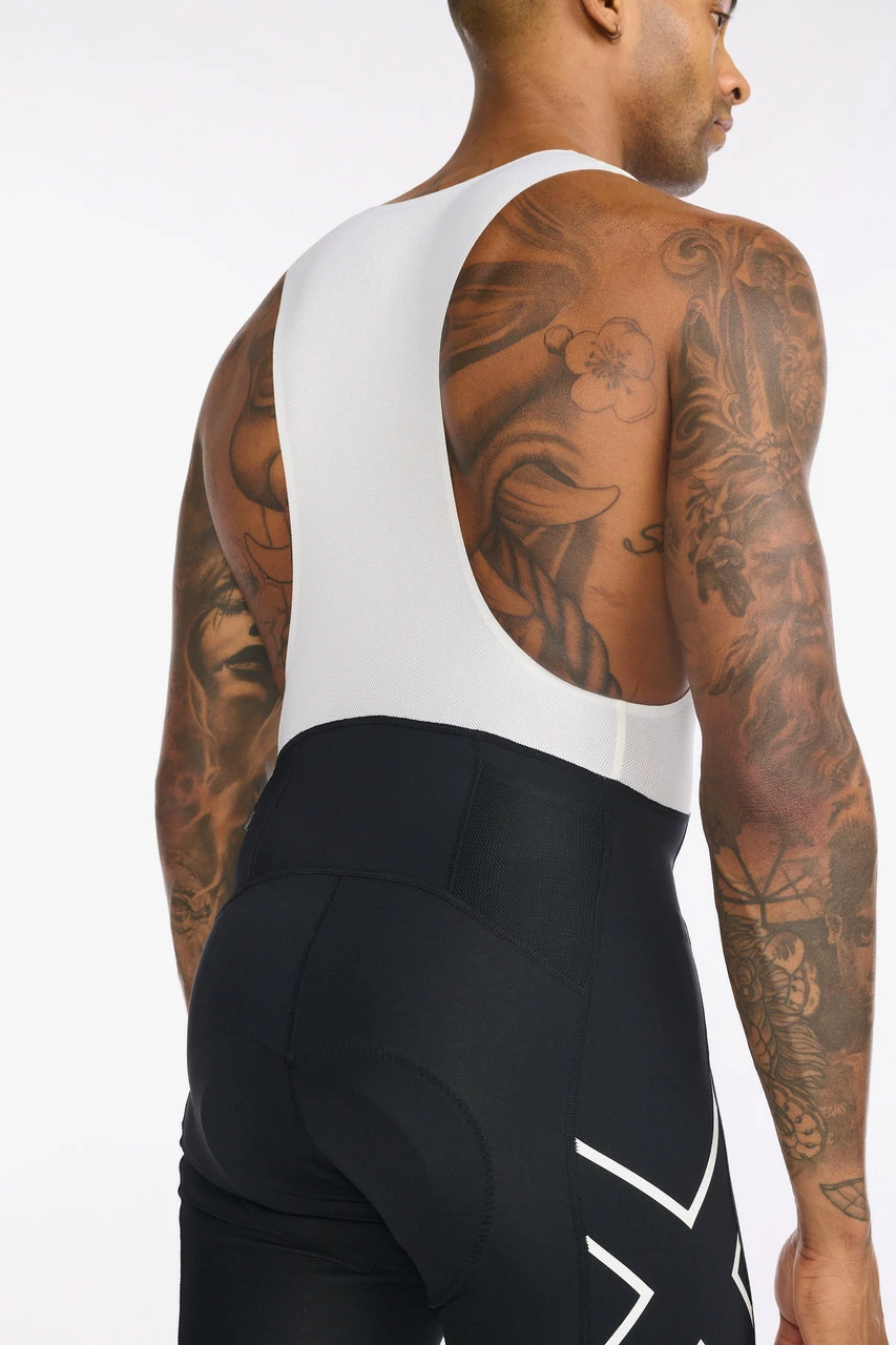 2XU - Aero Cycle Bib Shorts - Men's - Black/White Reflective - 2023 18 2XU - Aero Cycle Bib Shorts - Men's - Black/White Reflective - 2023 - Image 18