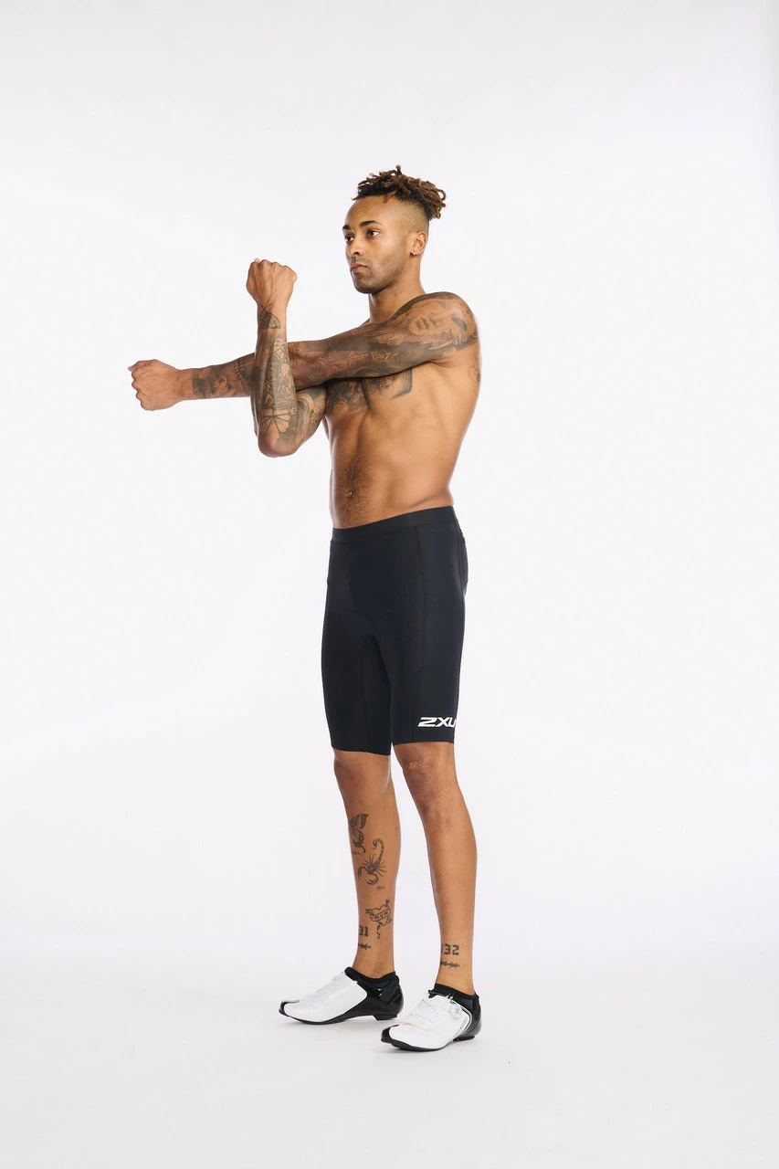 2XU - Aero Cycle Shorts - Men's - Black/White Reflective - 2023 7 2XU - Aero Cycle Shorts - Men's - Black/White Reflective - 2023 - Image 7