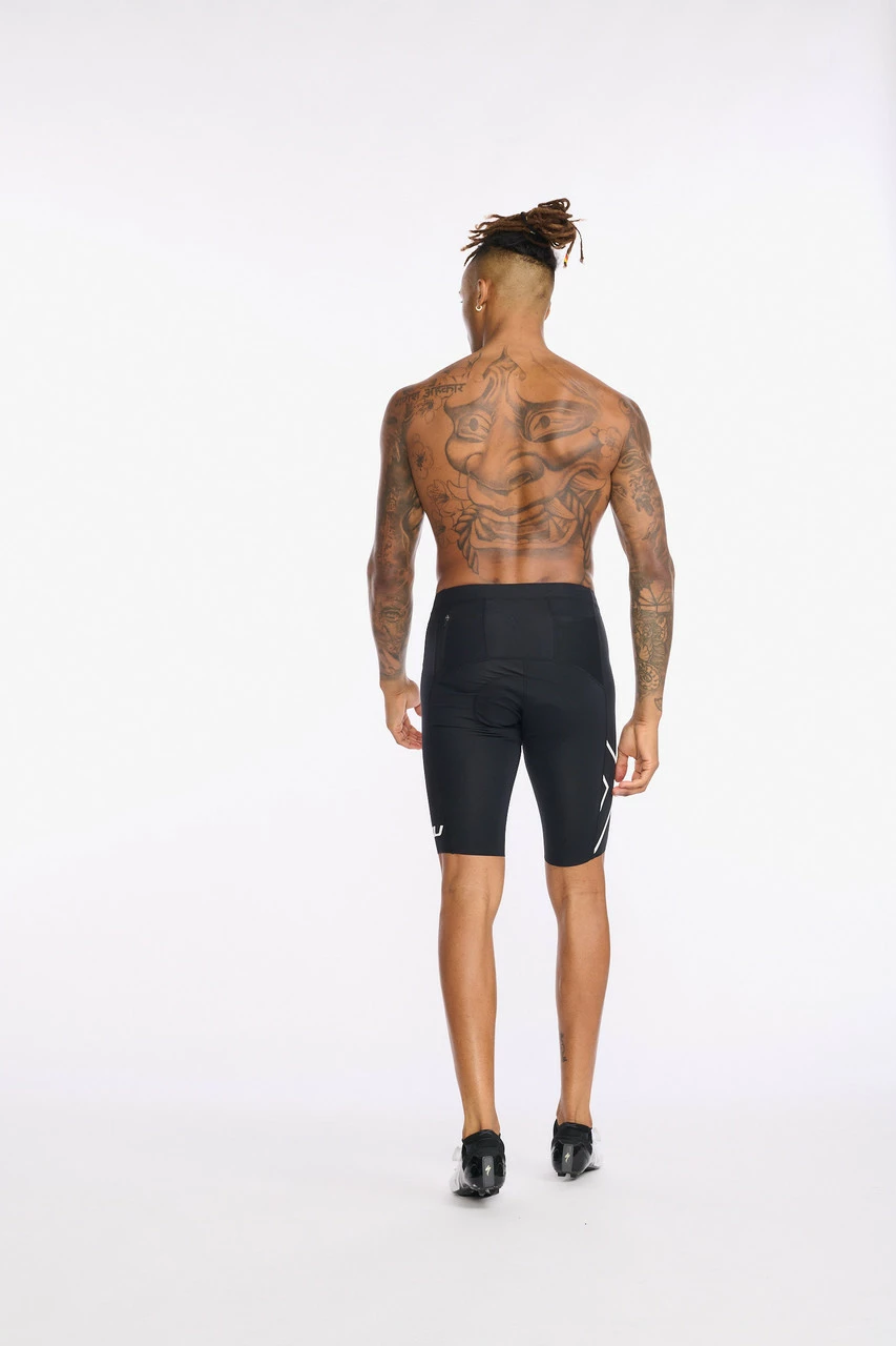 2XU - Aero Cycle Shorts - Men's - Black/White Reflective - 2023 13 2XU - Aero Cycle Shorts - Men's - Black/White Reflective - 2023 - Image 13