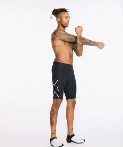 2XU - Aero Cycle Shorts - Men's - Black/White Reflective - 2023 22 2XU - Aero Cycle Shorts - Men's - Black/White Reflective - 2023 -Assos Sales Store MC6702B BLK WRF 10 86561.1645201048