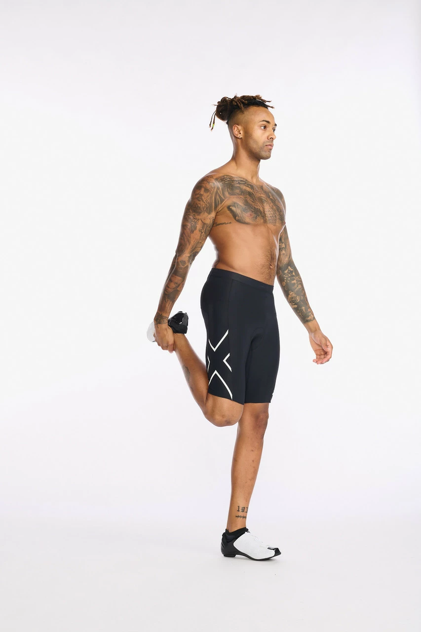 2XU - Aero Cycle Shorts - Men's - Black/White Reflective - 2023 5 2XU - Aero Cycle Shorts - Men's - Black/White Reflective - 2023 - Image 5