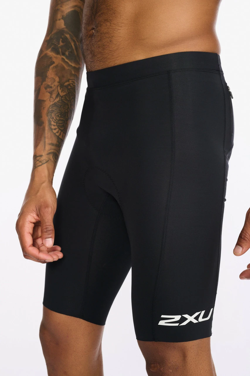 2XU - Aero Cycle Shorts - Men's - Black/White Reflective - 2023 16 2XU - Aero Cycle Shorts - Men's - Black/White Reflective - 2023 - Image 16
