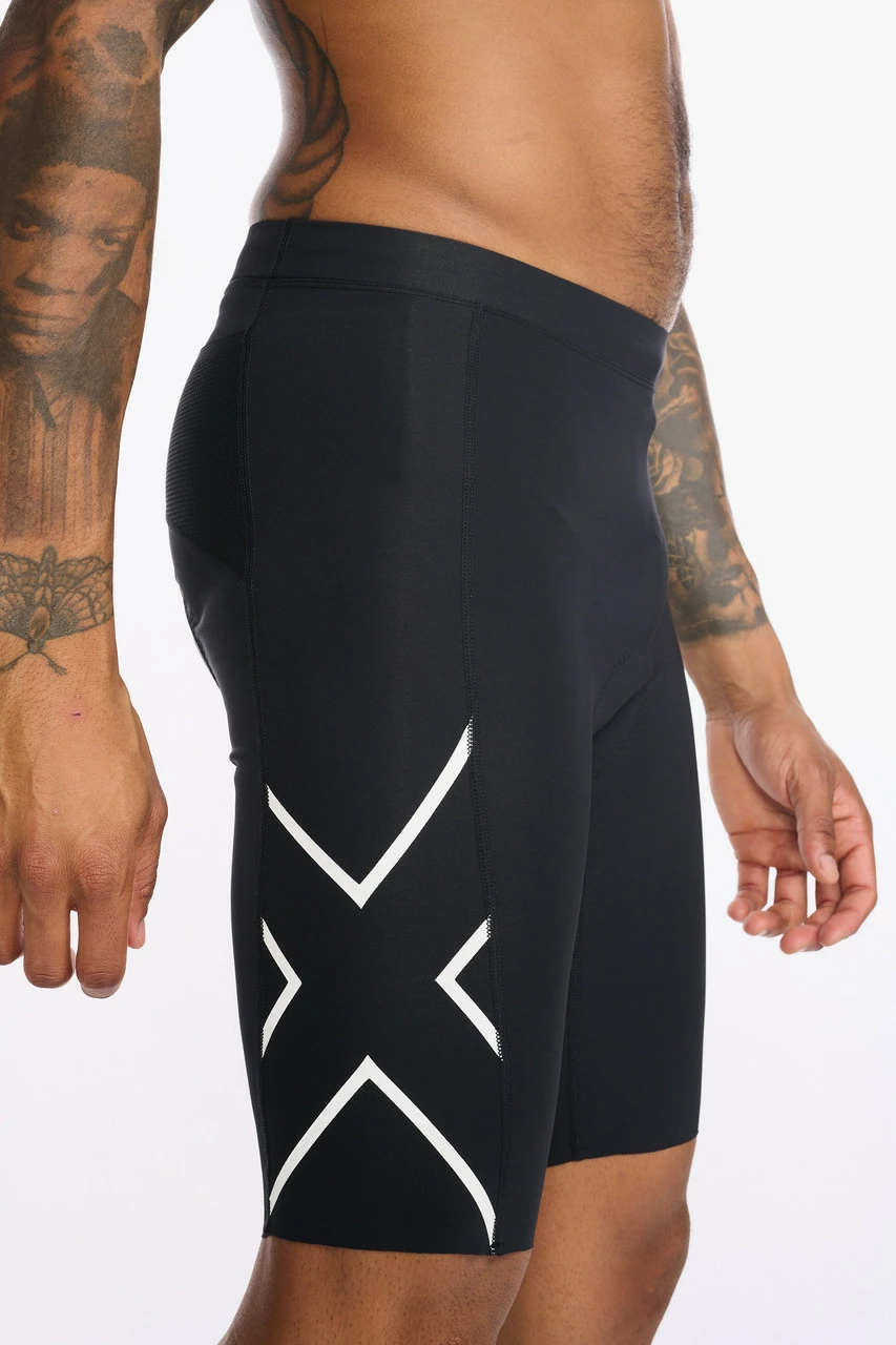 2XU - Aero Cycle Shorts - Men's - Black/White Reflective - 2023 17 2XU - Aero Cycle Shorts - Men's - Black/White Reflective - 2023 - Image 17