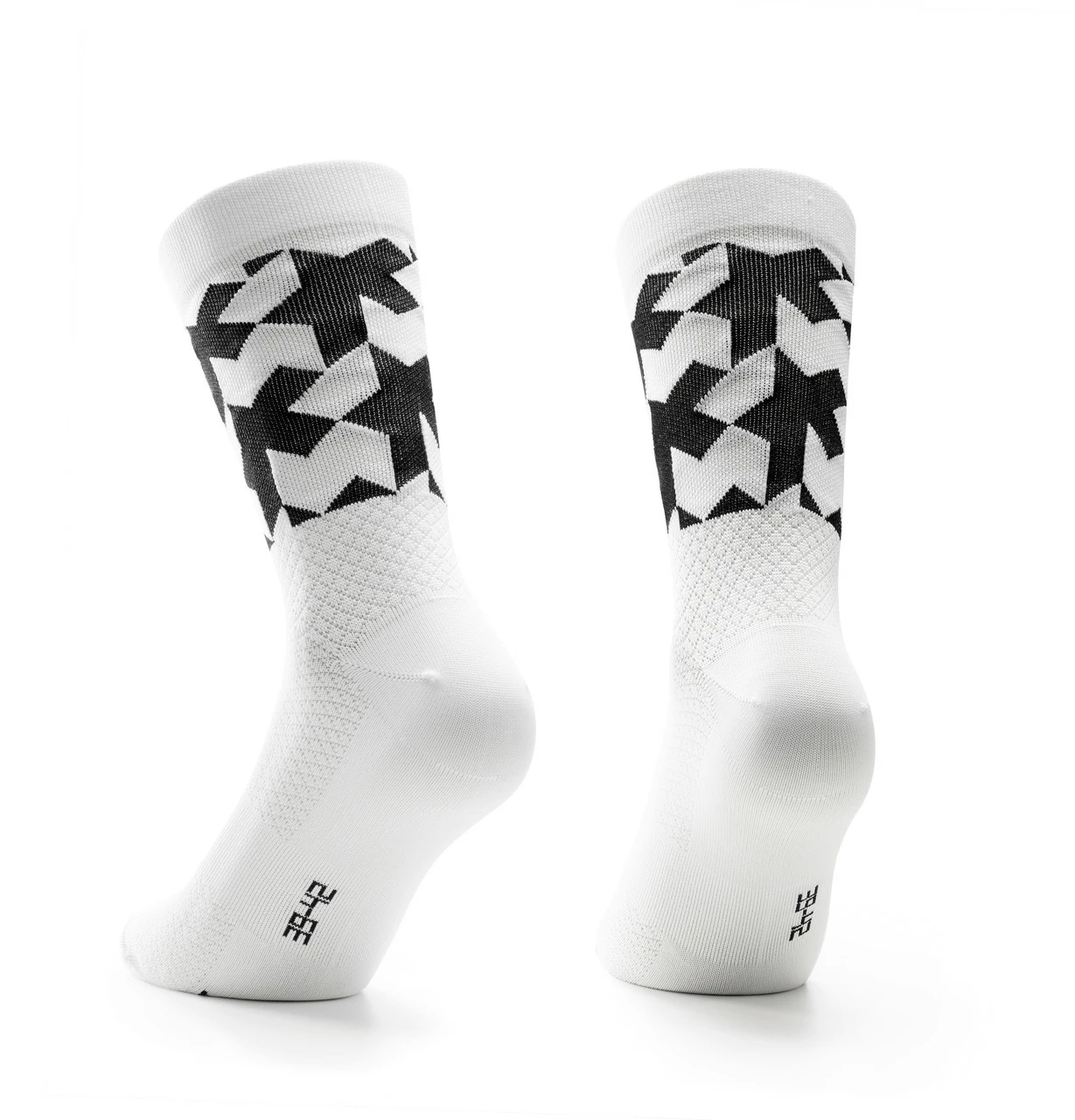 Assos - Monogram Socks EVO - Unisex - Holy White - 2023 2 Assos - Monogram Socks EVO - Unisex - Holy White - 2023 - Image 2