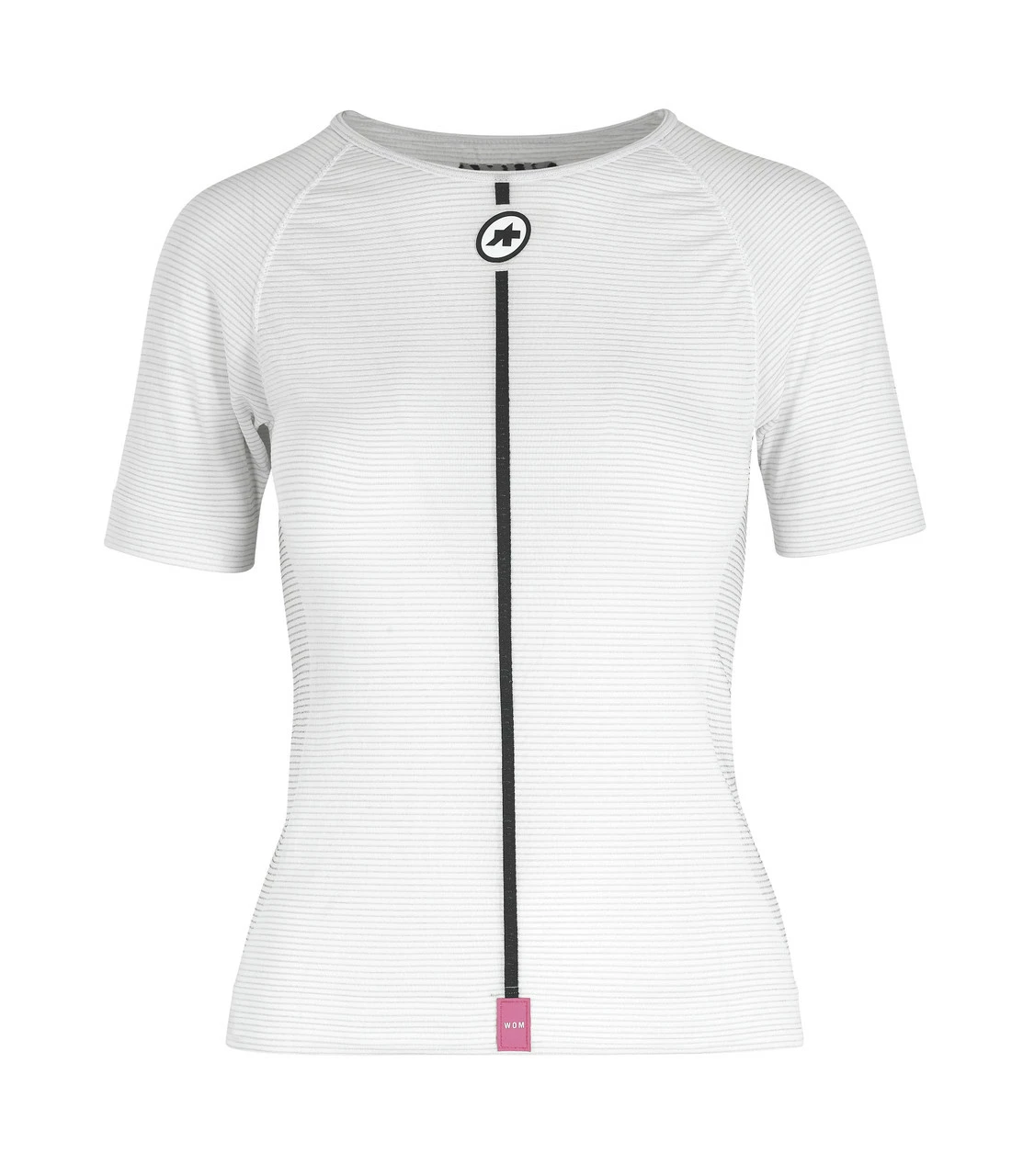 Assos - Women's Summer Short Sleeve Skin Layer - Women's - Holy White - 2023 1 Assos - Women's Summer Short Sleeve Skin Layer - Women's - Holy White - 2023