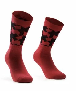 Assos - Monogram Socks EVO - Unisex - Katana Red - 2023