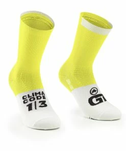 Assos - GT Socks C2 - Unisex - Optic Yellow - 2023