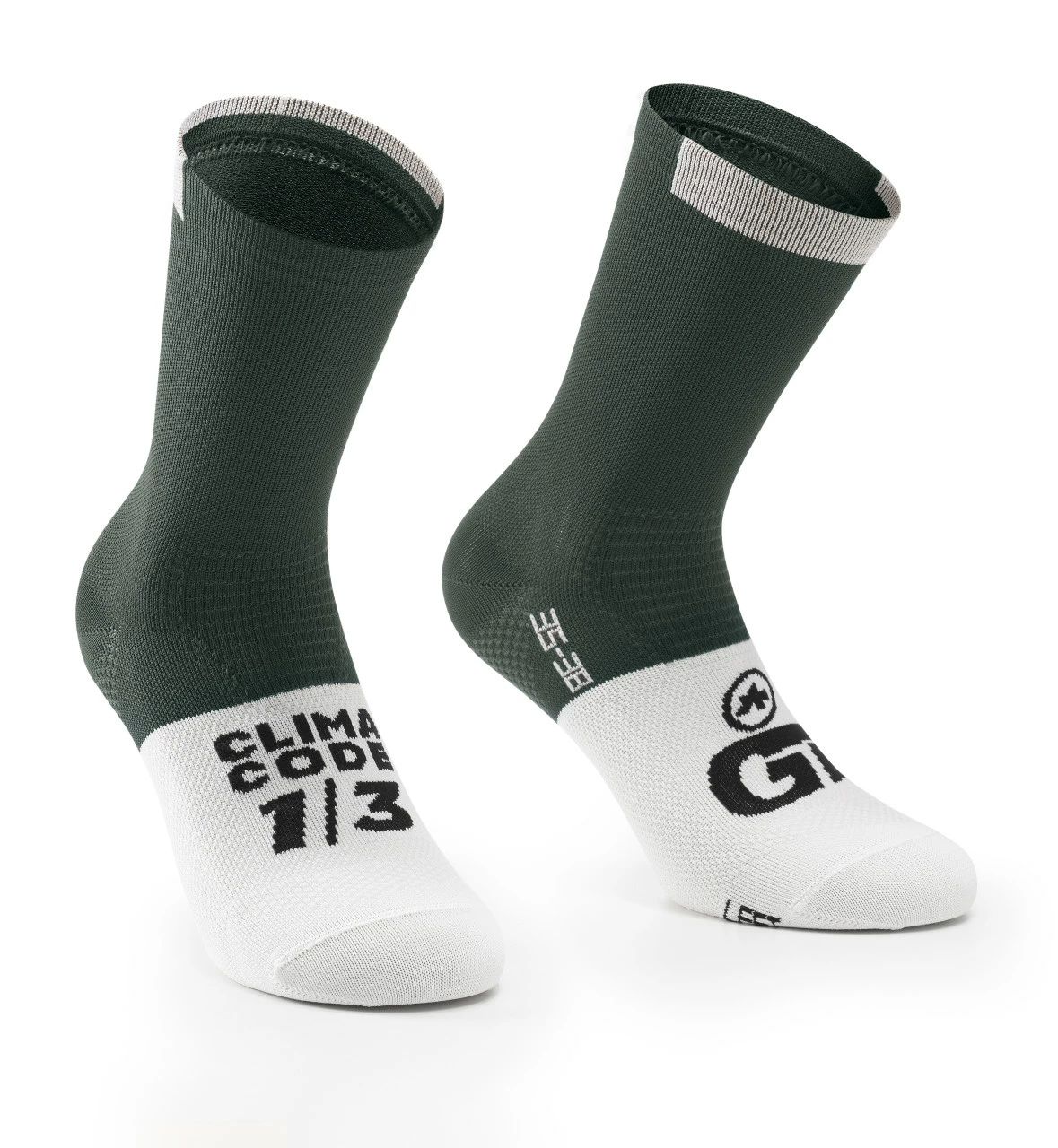 Assos - GT Socks C2 - Unisex - Grenade Green - 2023 1 Assos - GT Socks C2 - Unisex - Grenade Green - 2023