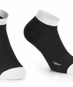 Assos - RS Socks Superleger Low - Unisex - Black Series - 2023