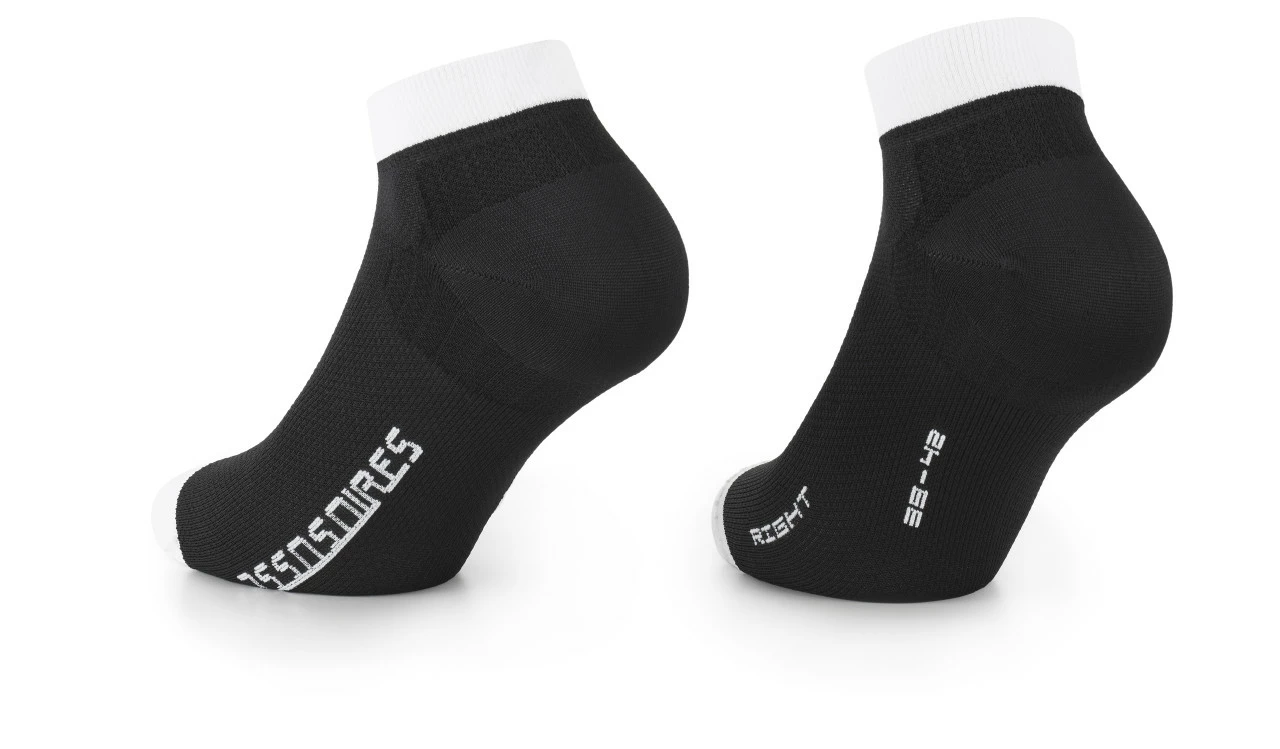 Assos - RS Socks Superleger Low - Unisex - Black Series - 2023 2 Assos - RS Socks Superleger Low - Unisex - Black Series - 2023 - Image 2