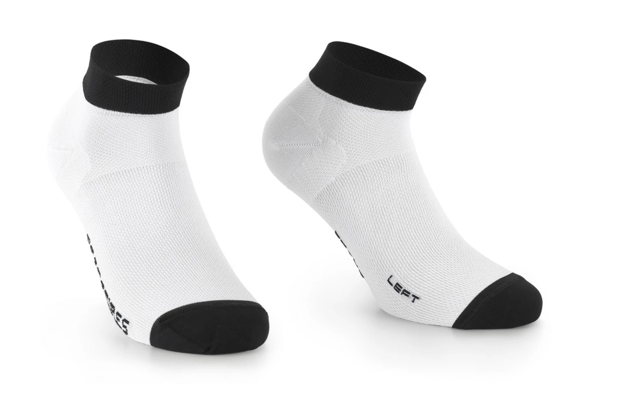 Assos - RS Socks Superleger Low - Unisex - White Series - 2023 1 Assos - RS Socks Superleger Low - Unisex - White Series - 2023