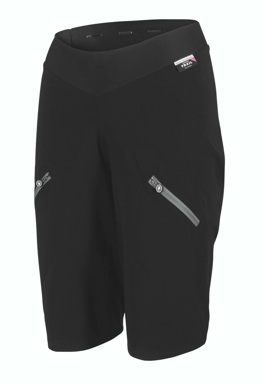 Assos - TRAIL Women's Cargo Shorts - Women's - Black Series - 2023 2 Assos - TRAIL Women's Cargo Shorts - Women's - Black Series - 2023 - Image 2