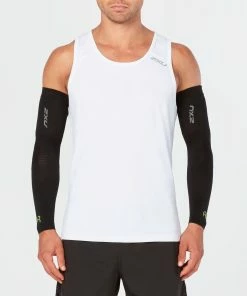 2XU - RECOVERY Flex Arm Sleeves - Unisex - Black/Nero - 2023